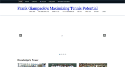Desktop Screenshot of maximizingtennispotential.com
